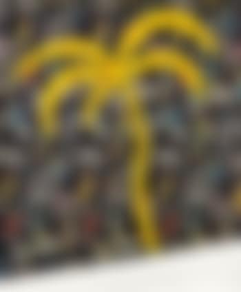 Palme Auf Autostoff (Palm Tree On Fabric) (preview)