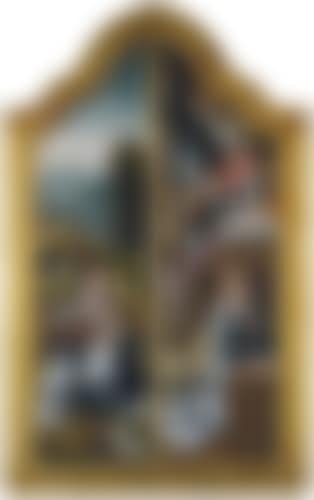 Two Wings Of An Altarpiece: The Left Wing Depicting The Madonna And Child; The Right Wing Depicting The Annunciation (preview)