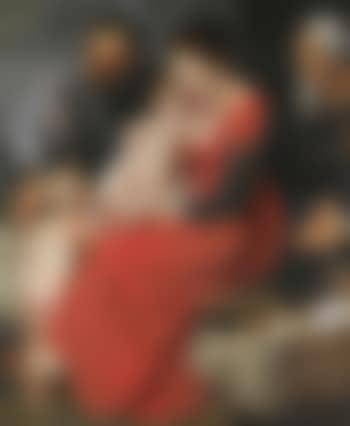 The Holy Family With Saints Elizabeth And John The Baptist (preview)