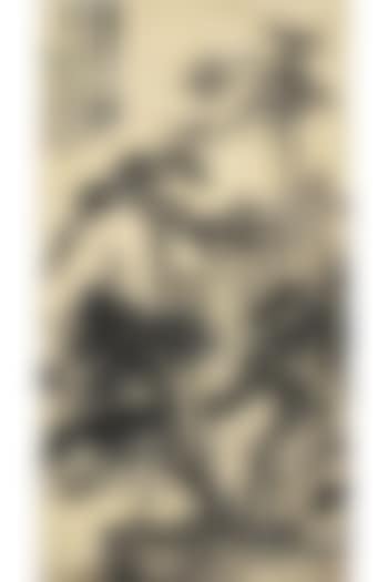 Pines flourishing on a riverside by Lu Hui  by Wang Zhen (preview)