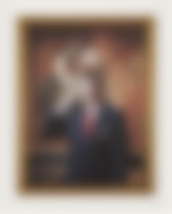 Portrait 5, Stephen(s) by Andres Serrano  by Frank Stella (preview)