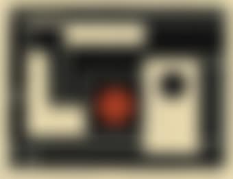 Abstract with red circle (Lewison 15) (preview)