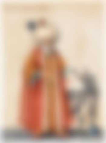 A Sultan Standing Beside a Goat: 'Solimano Imperator De Turchi' (preview)
