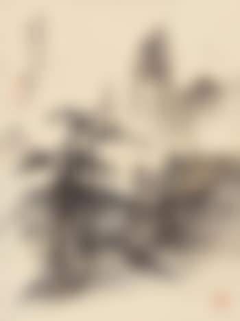 Temple in mountains (preview)