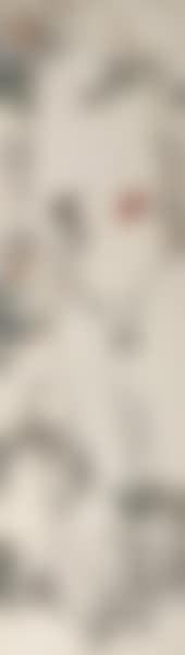 Two cranes under pine. White-feathered hen (preview)