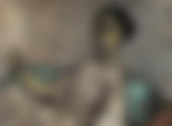 Woman Resting on a Pillow (preview)