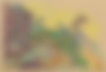 Robinsons Lager auf der Insel (recto); Dreistelligen Studien für Robinson Crusoe (verso) (preview)