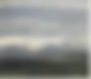 Study of a landscape with powder blue sky over mountains (preview)