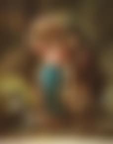 A hunter is flirting with a girl on her way to the market with vegetables and eggs (preview)