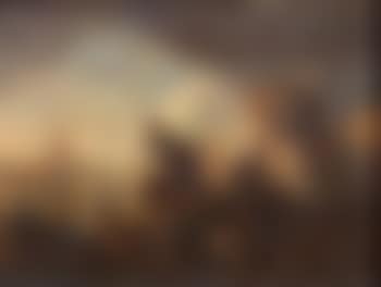 Scena di battaglia con torrione. Scena di battaglia con paesaggio marino sullo sfondo (preview)