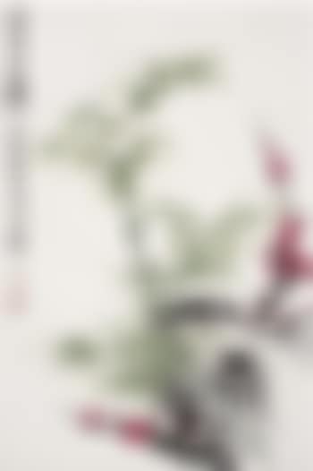 Bamboo plum blossom and rock (preview)
