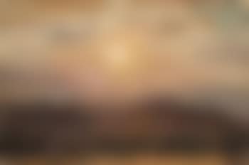 Sunset over a hillside (preview)