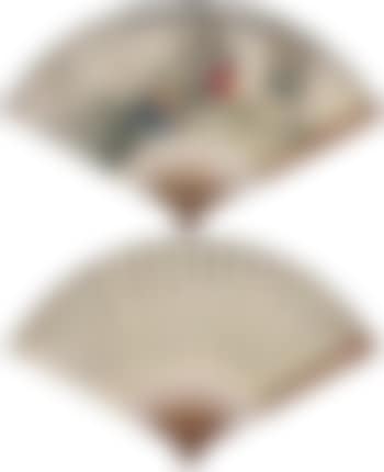 Greeting auspiciousness in spring festival calligraphy by Wu Qingxia (preview)