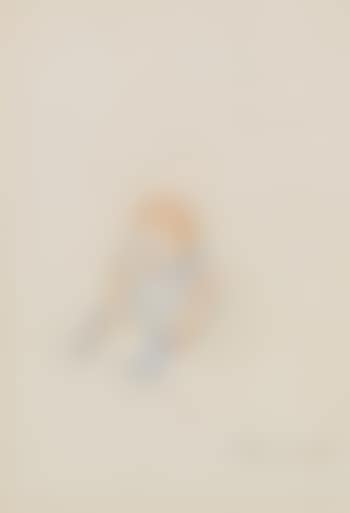 Baby In Blue Dress With Red Hair (preview)
