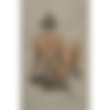 Seated female nude (preview)
