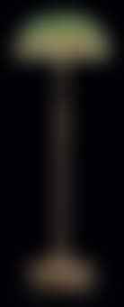 A Curtain Border Leaded Glass and Bronze Floor Lamp (preview)