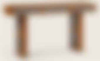 An Oak and Naugahyde Console (preview)