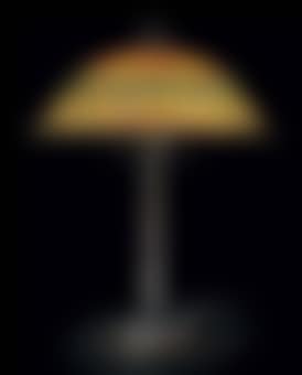 A Roman Leaded Glass and Bronze Table Lamp (preview)