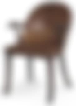 A Mahogany and Leather Armchair (preview)