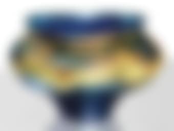 A Decorated Favrile Glass Bowl (preview)