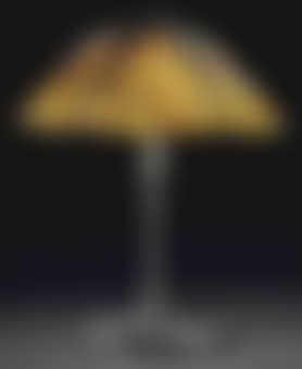 A Spider Leaded Glass and Bronze Table Lamp (preview)