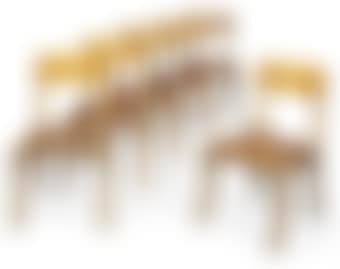 Set of Six Klismos Dining Chairs (preview)