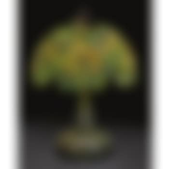 A Superb Laburnum Table Lamp (preview)