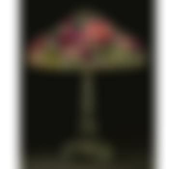 A Fine Peony Table Lamp (preview)