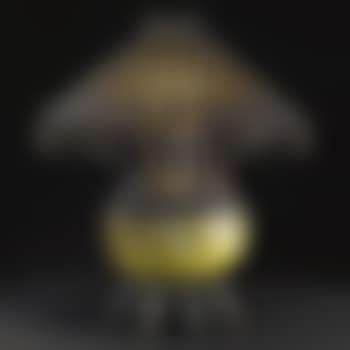 An Early And Rare Moorish Table Lamp (preview)