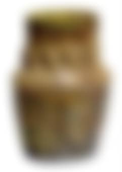 A Glazed Earthenware Dimpled Vase (preview)