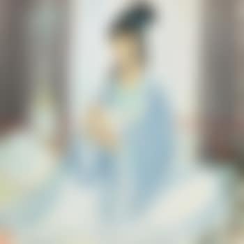 Lady Holding A Lotus (preview)