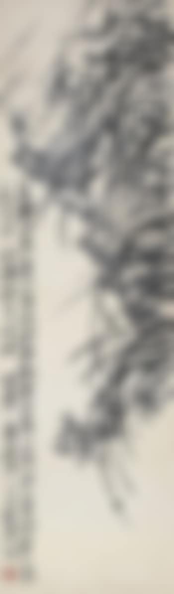 Ink orchid and stone (preview)
