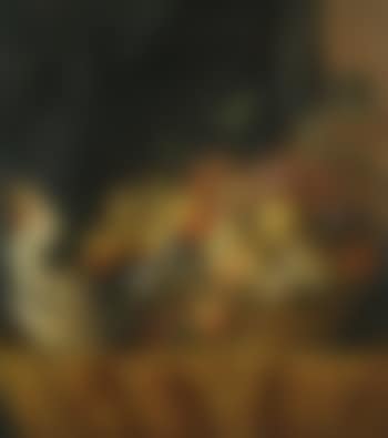 A Still Life Of Figs, Grapes, Apples And Other Fruit On a Table With a Parrot (preview)