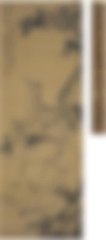 Pine tree and deer (preview)