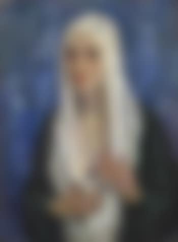 Untitled (portrait of veiled woman) (preview)