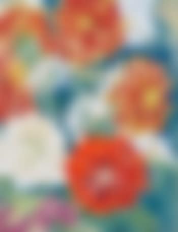 Red and White Dahlias (preview)
