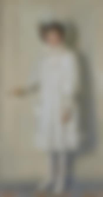 The Girl In White, Portrait Of Beatrice Harrison Aged Twelve (preview)