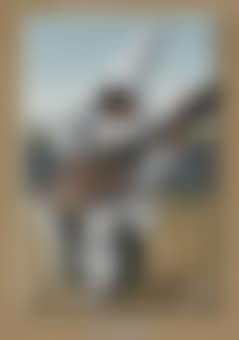 Pierrot with guitar (preview)