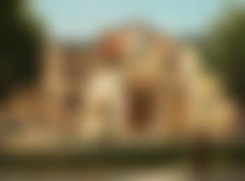 En anden Del af Via Sacra, som her gaaer forbi Romulus og Remus Templet, der nu danner Vestibulen til Kirken St. Cosmus og Damianus / Another part of Via Sacra that goes by the temple of Romulus and Remus… (preview)