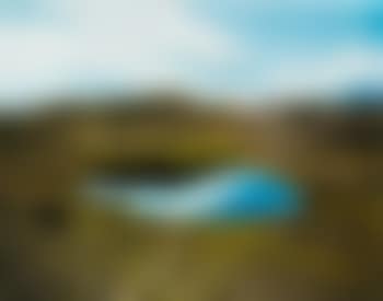 Landscape with a lake, Iceland (preview)