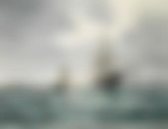 The Danish steam frigate Jutland off Copenhagen (preview)