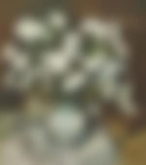 White Chrysanthemum and Vase (preview)