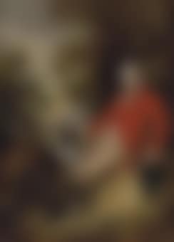 Portrait of Philip Stanhope, 5th Earl of Chesterfield (1755-1815), full-length, in a scarlet coat and buff breeches, holding a black hat and stick in his left hand, with his dog in a landscape (preview)