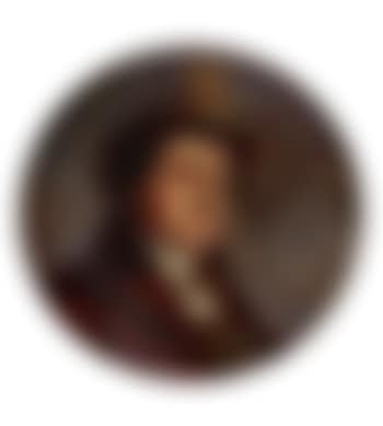 Portrait vignette of a gentleman in period costume (preview)