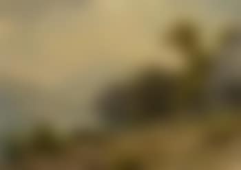 Landscape with lake and boat (preview)