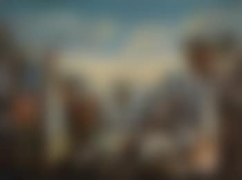 An architectural capriccio: two male figures contemplating antique ruins (preview)