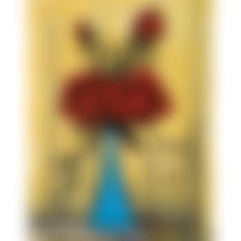 Roses Dans Un Vase Bleu (preview)