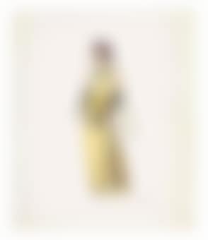 Femme en robe jaune (recto); Etudes de femmes (verso) (preview)