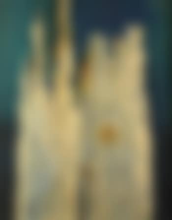 Cathédrale sur fond bleu (preview)