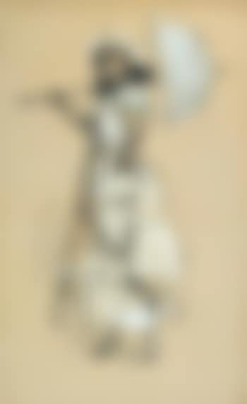 A woman with a parasol (preview)